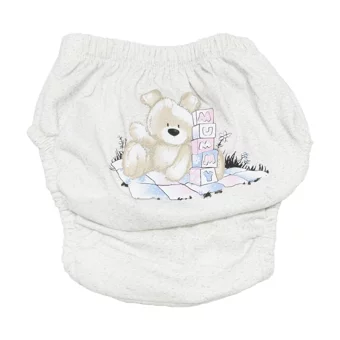 Papido 10-15 kg 3'lü Sızdırmayan Yıkanabilir Ayıcık Desenli Alıştırma Külodu