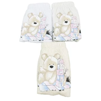 Papido 10-15 kg 3'lü Sızdırmayan Yıkanabilir Ayıcık Desenli Alıştırma Külodu