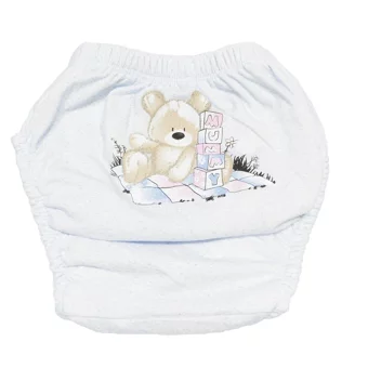 Papido 10-15 kg 3'lü Sızdırmayan Yıkanabilir Ayıcık Desenli Alıştırma Külodu
