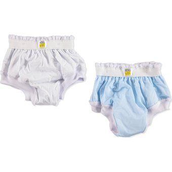 Sema Baby 198 20-25 kg 2'li Sızdırmayan Yıkanabilir Beyaz-Mavi Alıştırma Külodu