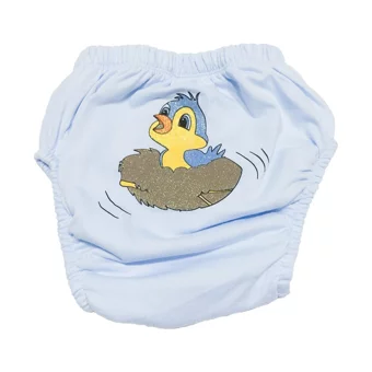 Papido 15-20 kg 3'lü Sızdırmayan Yıkanabilir Kuş-Papağan-Yarasa Desenli Alıştırma Külodu