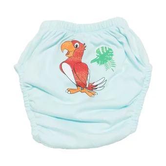 Papido 15-20 kg 3'lü Sızdırmayan Yıkanabilir Kuş-Papağan-Yarasa Desenli Alıştırma Külodu