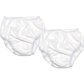 Havuç ALK005 15-20 kg 2'li Sızdırmayan Yıkanabilir Beyaz Alıştırma Külodu