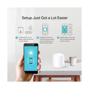 TP-Link Deco X20-2P Mesh 2.4 GHz-5 GHz 1201 Mbps Dual Band Router