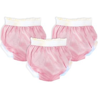 Pierre Cardin 16-22 kg 3'lü Sızdırmayan Yıkanabilir Pembe Alıştırma Külodu