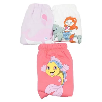 Papido 20-25 kg 3'lü Sızdırmayan Yıkanabilir Balık-Balina-Yunus Desenli Alıştırma Külodu