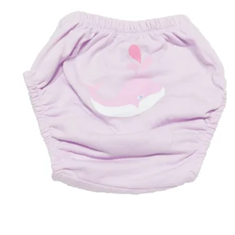 Papido 20-25 kg 3'lü Sızdırmayan Yıkanabilir Balık-Balina-Yunus Desenli Alıştırma Külodu
