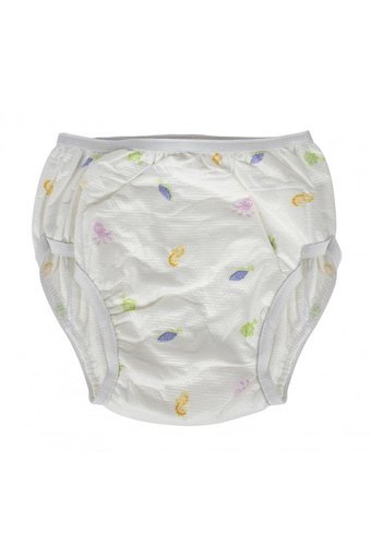 Sevilbebe 10-15 kg 4'lü Sızdırmayan Yıkanabilir Ahtapot-Balık-Deniz Atı-Kaplumbağa Desenli Alıştırma Külodu