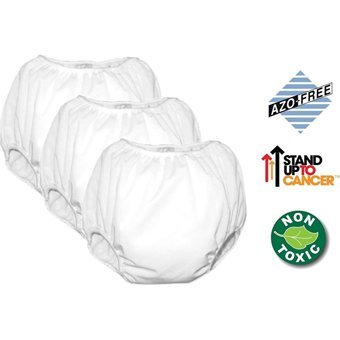 Bambino 15-20 kg 3'lü Sızdırmayan Yıkanabilir Beyaz Alıştırma Külodu