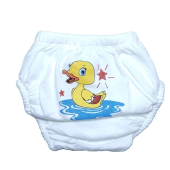 Papido 15-20 kg 3'lü Sızdırmayan Yıkanabilir Civciv-Ördek Desenli Alıştırma Külodu