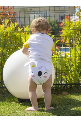Babyjem 12 kg Tekli Sızdırmayan Yıkanabilir Koala Desenli Alıştırma Külodu