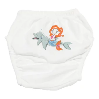 Papido 15-20 kg 3'lü Sızdırmayan Yıkanabilir Balık-Balina-Yunus Desenli Alıştırma Külodu