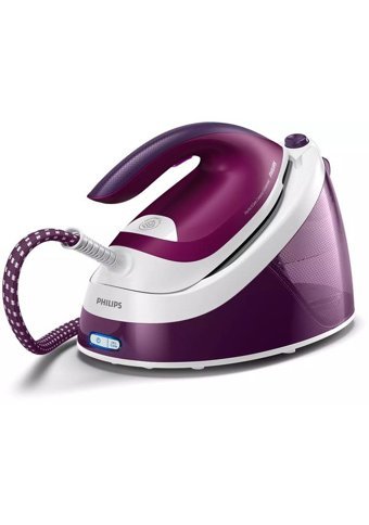Philips GC6842/30 2400 W 6 bar SteamGlide Plus Tabanlı Şok Buharlı Kazanlı Ütü Mürdüm