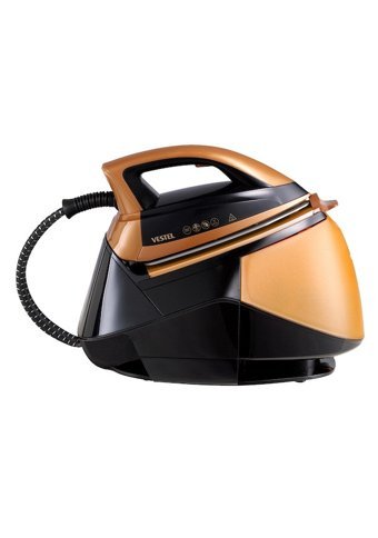 Vestel VBJU 8026 2600 W 8 bar Çelik Tabanlı Şok Buharlı Kazanlı Ütü Turuncu