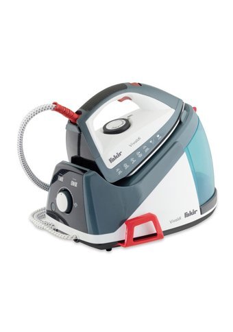 Fakir Vivaldi 2200 W 6.5 bar Smooth Glide Seramik Tabanlı Şok Buharlı Kazanlı Ütü Gri