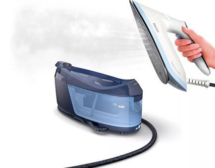Philips PSG6026/20 2400 W 6.5 bar SteamGlide Plus Tabanlı Şok Buharlı Kazanlı Ütü Mavi