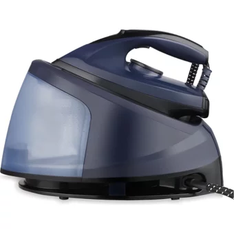 Homend Steamwork 1169H 2400 W 5 bar Yapışmaz Tabanlı Şok Buharlı Kazanlı Ütü Mavi