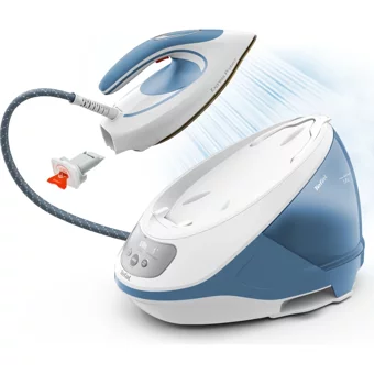 Tefal SV9202 2800 W 7.5 bar Durilium Airglide Tabanlı Şok Buharlı Kazanlı Ütü Mavi