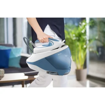 Tefal SV9202 2800 W 7.5 bar Durilium Airglide Tabanlı Şok Buharlı Kazanlı Ütü Mavi