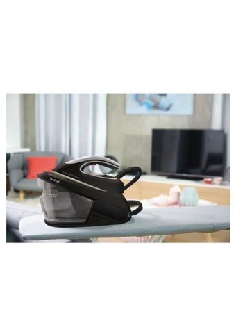 Tefal SV8062 2800 W 6.8 bar Durilium Airglide Autoclean Tabanlı Şok Buharlı Kazanlı Ütü Siyah