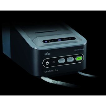 Braun 7056 Bk 2400 W 7.5 bar BackGlide Tabanlı Şok Buharlı Kazanlı Ütü Gri
