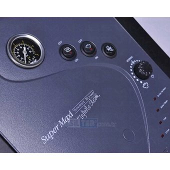 Silter Spr/mx 1 K 800 W 4 bar Alüminyum Tabanlı Kazanlı Ütü Siyah