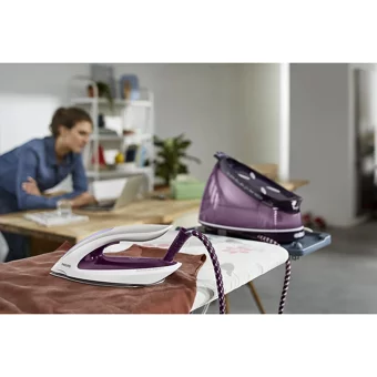 Philips GC9315/30 2100 W 7 bar T-ionicGlide Tabanlı Şok Buharlı Kazanlı Ütü Mor