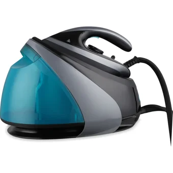 Homend Jetsteam 1166H 3000 W 7 bar Yapışmaz Tabanlı Şok Buharlı Kazanlı Ütü Siyah