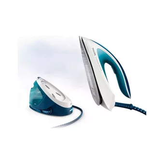 Philips GC8723/20 2600 W 6.2 bar SteamGlide Plus Tabanlı Şok Buharlı Kazanlı Ütü Mavi