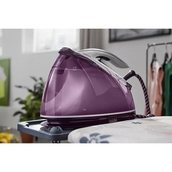 Philips GC9325/30 2100 W 6.5 bar T-ionicGlide Tabanlı Şok Buharlı Kazanlı Ütü Mor