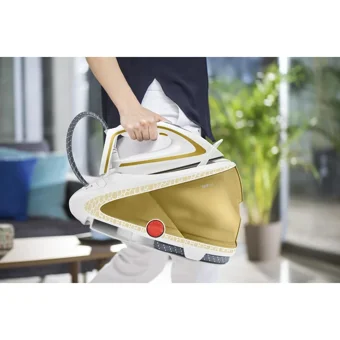 Tefal GV9581 Pro Express 2600 W 8 bar Durilium Airglide Tabanlı Şok Buharlı Kazanlı Ütü Gold