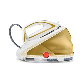 Tefal GV9581 Pro Express 2600 W 8 bar Durilium Airglide Tabanlı Şok Buharlı Kazanlı Ütü Gold