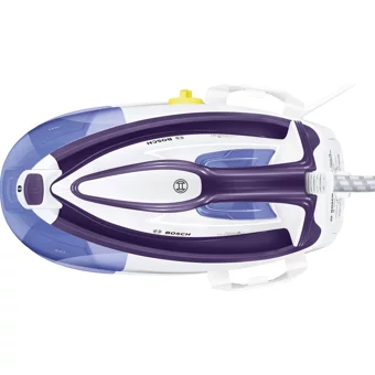 Bosch TDS6080TR 2400 W 6 bar CeraniumGlissee Tabanlı Şok Buharlı Kazanlı Ütü Mor