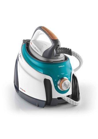 Polti La Vaporella XT100C 2400 W 7.5 bar Alüminyum Tabanlı Şok Buharlı Kazanlı Ütü Mavi
