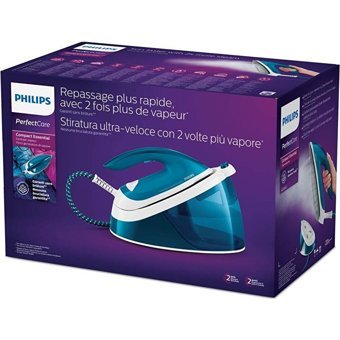 Philips GC6840/20 2400 W 6 bar SteamGlide Tabanlı Şok Buharlı Kazanlı Ütü Mavi