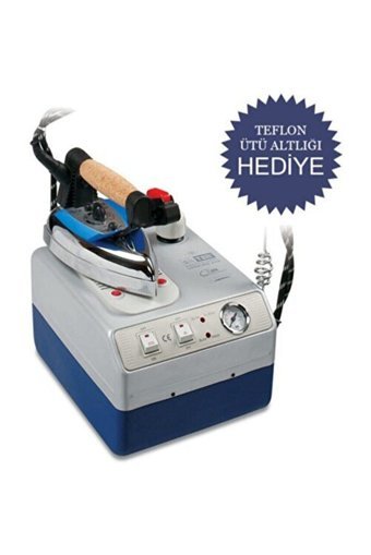Silter Spr/mn 2002 1800 W 2.5 bar Alüminyum Tabanlı Şok Buharlı Kazanlı Ütü Mavi