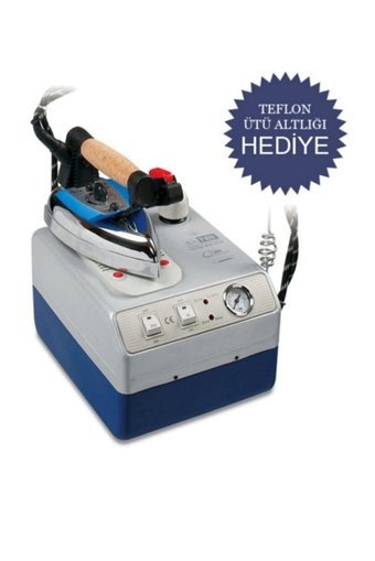 Silter Spr/mn 2002 1800 W 2.5 bar Alüminyum Tabanlı Şok Buharlı Kazanlı Ütü Mavi