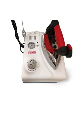 Silter Magma 1500 W 3 bar Çelik Tabanlı Şok Buharlı Kazanlı Ütü Kırmızı