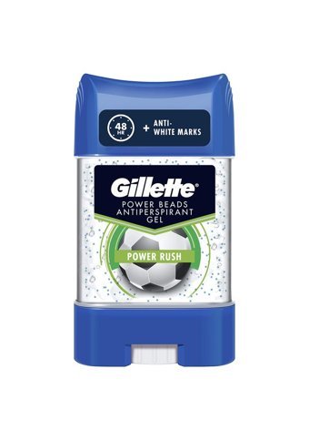 Gillette Powerbeads Power Rush Pudrasız Ter Önleyici Antiperspirant Stick Erkek 75 ml