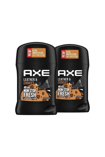 Axe Leather & Cookies Pudrasız Ter Önleyici Stick Erkek 2x50 ml