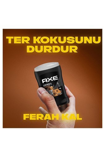 Axe Leather & Cookies Pudrasız Ter Önleyici Stick Erkek 2x50 ml