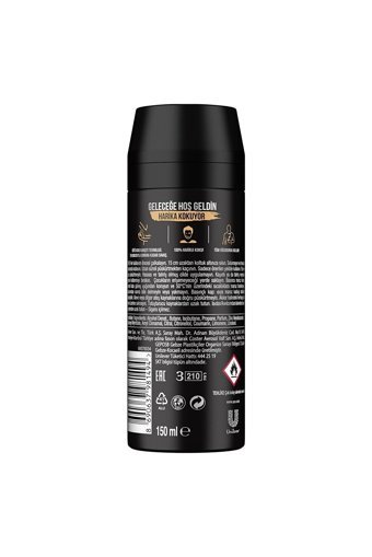 Axe Dark Temptation Pudrasız Ter Önleyici Sprey Erkek 5x150 ml