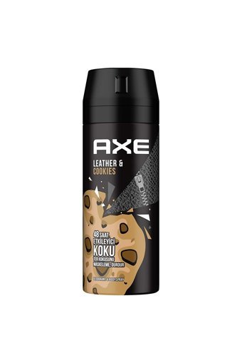 Axe Leather & Cookies Pudrasız Ter Önleyici Sprey Erkek 150 ml