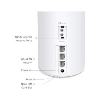 TP-Link X50-1 Pack Mesh 2.4 GHz-5 GHz 4G 2402 Mbps Dual Band Router
