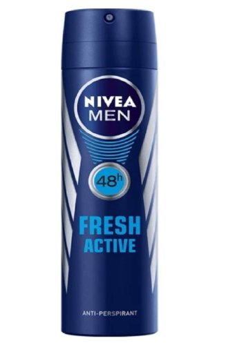 Nivea Fresh Active Pudrasız Ter Önleyici Antiperspirant Sprey Erkek 150 ml