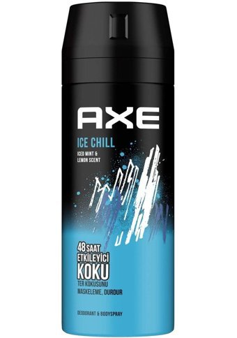 Axe Ice Chill Pudrasız Ter Önleyici Sprey Erkek 3x150 ml