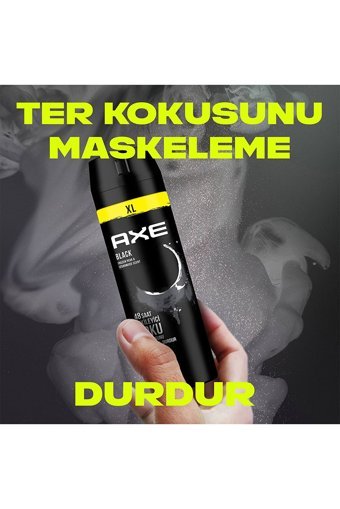 Axe Black Pudrasız Ter Önleyici Sprey Erkek 3x200 ml