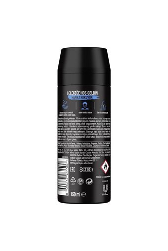 Axe Skateboard & Fresh Roses Pudrasız Ter Önleyici Sprey Erkek 6x150 ml