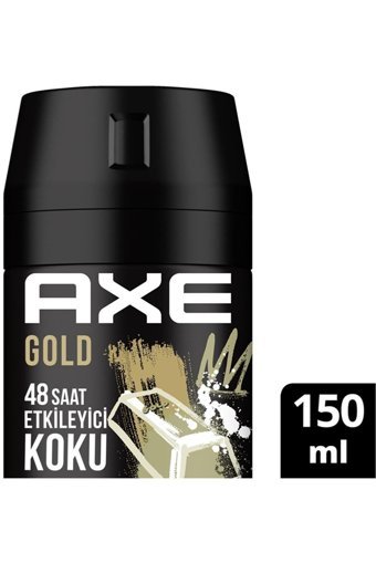 Axe Gold Pudrasız Ter Önleyici Sprey Erkek 150 ml