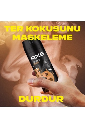 Axe Leather & Cookies Pudrasız Ter Önleyici Sprey Erkek 5x150 ml